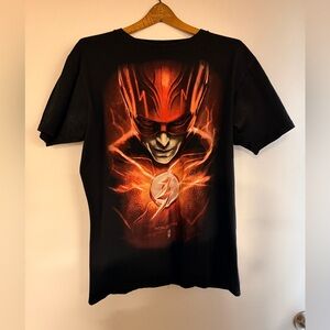 The Flash Justice League DC Universe Black T-shirt size Men Large